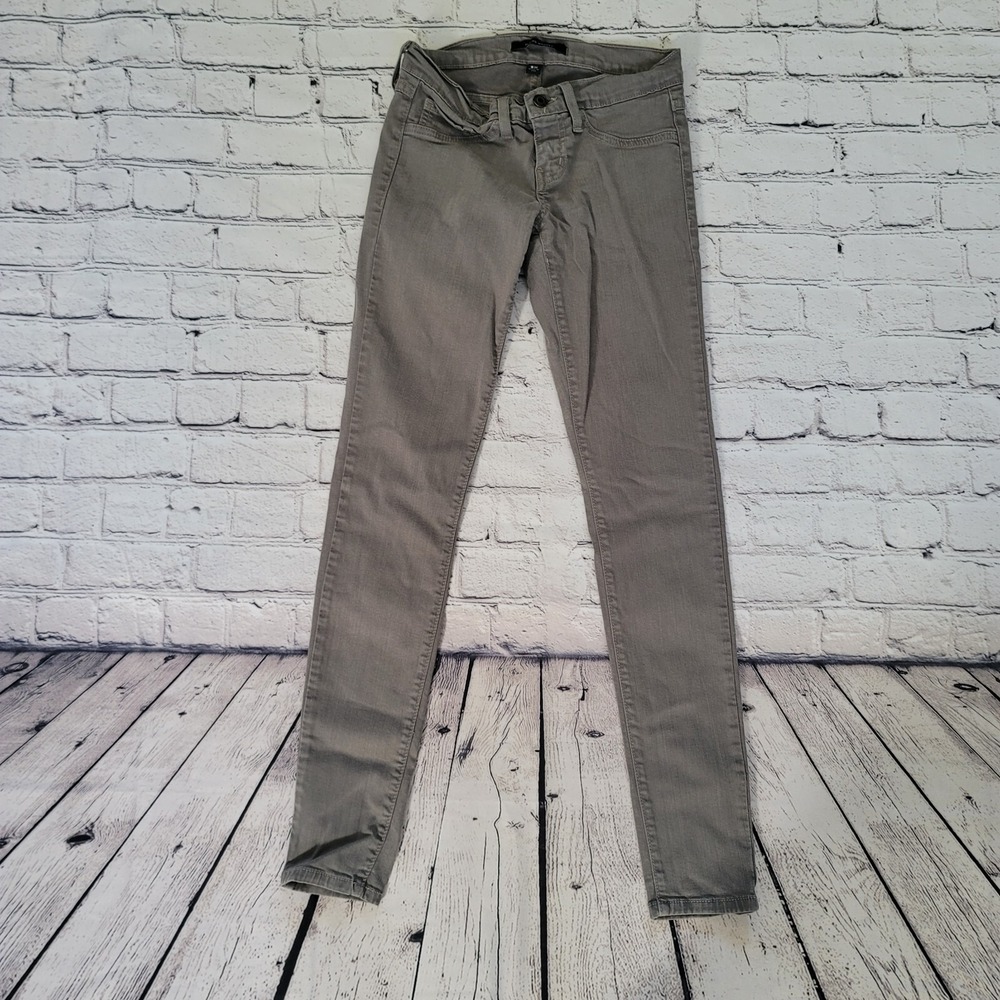 Flying Monkey Jeans Women's Size 24 Gray Denim Skinny Pants